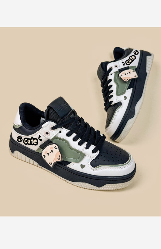 Tenis Casuales para Mujer con Combinación de Colores - Diseño Plano y Cómodo - Image 14