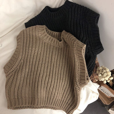 Suéter Pullover de Lana Gruesa a Rayas para Niños y Niñas - Image 3