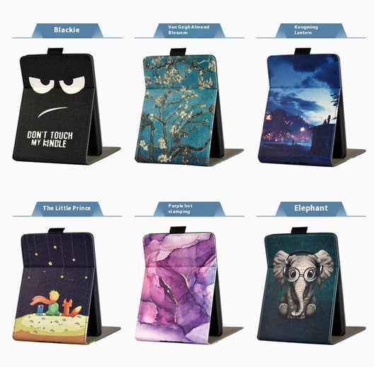 Funda Protectora de Cuero Pintado para Jóvenes - 6 Pulgadas - Image 23