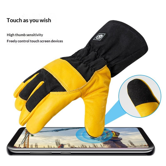 Guantes de Trabajo Reforzados para Protección en Frío - Image 4