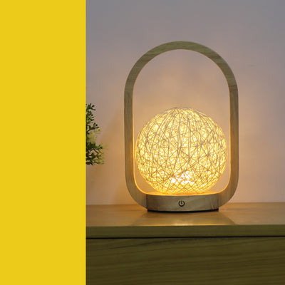 Lámpara de Mesa Táctil Regulable para Dormitorio con Pantalla de Vidrio - Image 6