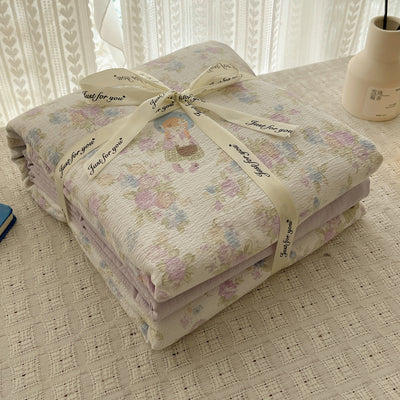 Juego de Sábanas y Edredón de Algodón Puro Doble Capa para Madre e Hijo - Image 3
