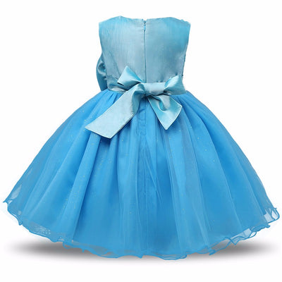 Vestido de Princesa Tutú Floral para Niña - Fiesta, Boda y Cumpleaños - Image 10