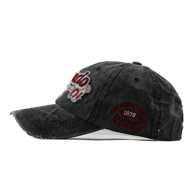Gorra Vaquera de Algodón Lavado - Estilo Retro Clásico - Image 2