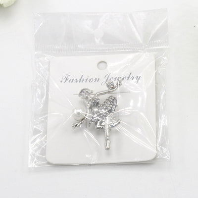 Broche Bailarina Brillante con Cristales - Image 4