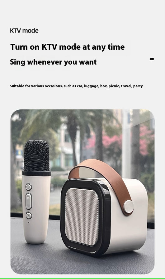 Micrófono Inalámbrico Bluetooth para Karaoke Familiar - Sistema Todo en Uno - Image 16