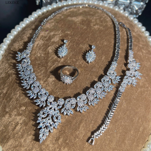 Collar Colgante de Circón para Banquetes y Eventos Especiales - Image 7