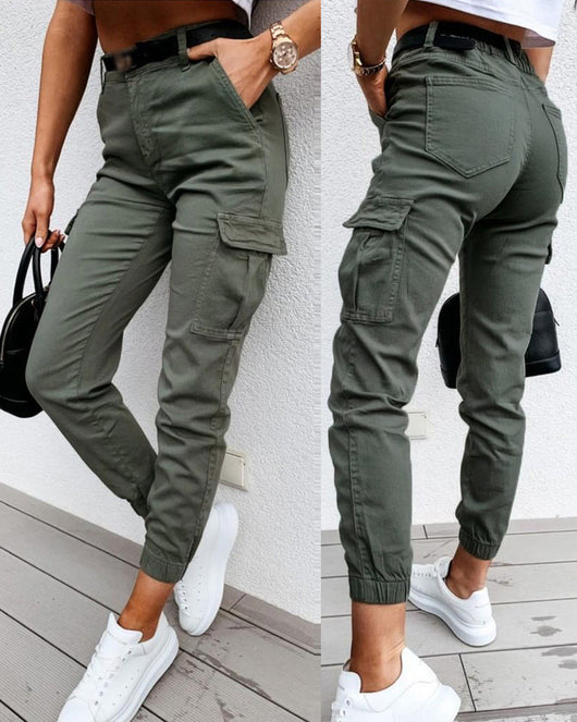 Pantalones de Trabajo Entallados para Mujer - Image 4