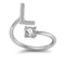 26 Letter English Rings Jewelry L Opening adjustable
