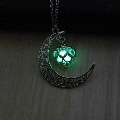 Collar Colgante Luminoso Plateado - Cadena de Plata - Image 7