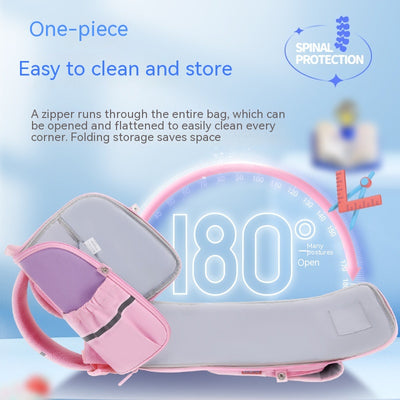 Mochila Escolar con Protección Dorsal para Niñas - Image 2