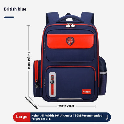 Mochila Escolar Ergonómica Impermeable Alivio de Carga - Image 8
