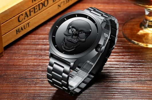 Reloj de Calavera para Hombre y Mujer - Diseño Minimalista Resistente al Agua - Image 3