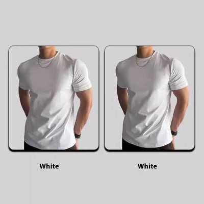 Camiseta Deportiva Manga Corta para Hombre - Ajuste Ceñido - Image 7