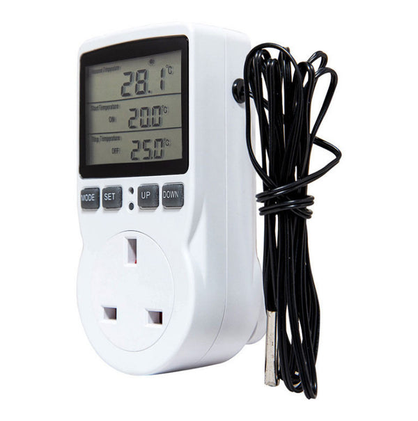 Enchufe Inteligente con Control de Temperatura y Temporizador