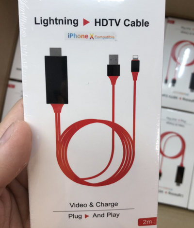 Cable HDMI Compatible con iPhone X - Conexión HD a TV - Image 3