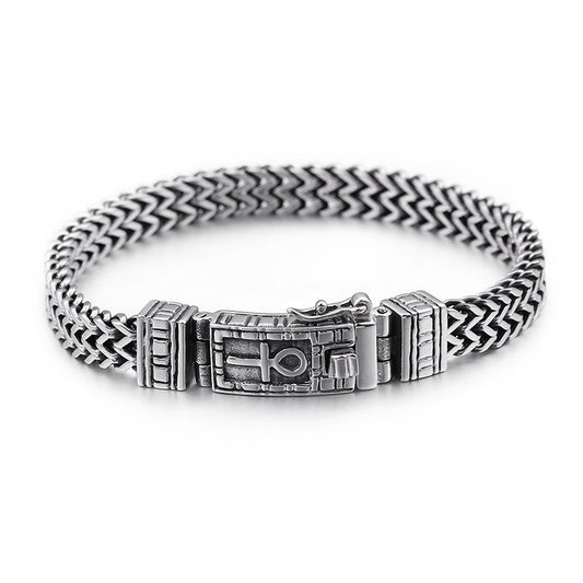 Pulsera de Cadena Doble - Image 2