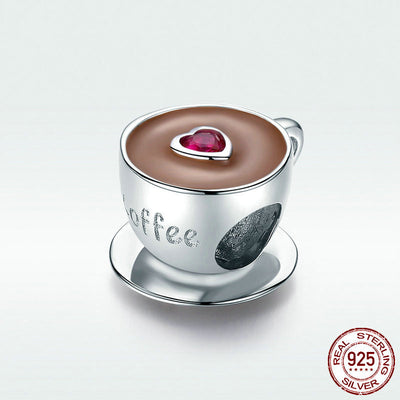Taza de Café S925 con Detalles de Perlas - Image 3