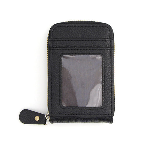 Cartera Organizadora de Cuero Estilo Coreano - Porta Tarjetas Compacta - Image 3