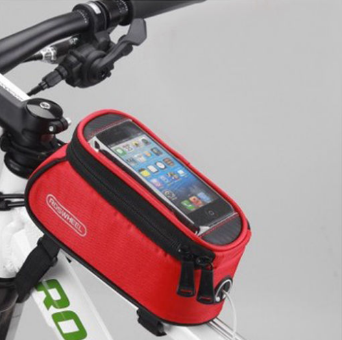 Bolsa Frontal para Bicicleta Compatible con iPhone y Smartphones - Image 8