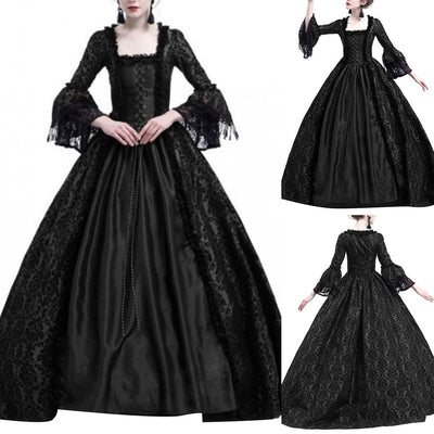 Vestido con Mangas Acampanadas de Encaje - Image 2
