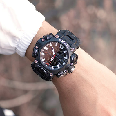 Reloj Deportivo Multifuncional Resistente al Agua