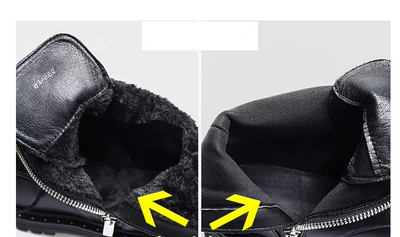 Botas Martin para Mujer Invierno Terciopelo Grueso - Estilo Motociclista Inglés - Image 6