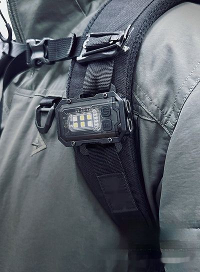 Linterna Táctica Portátil con Montaje para Mochila - Luz de Advertencia Profesional - Image 6