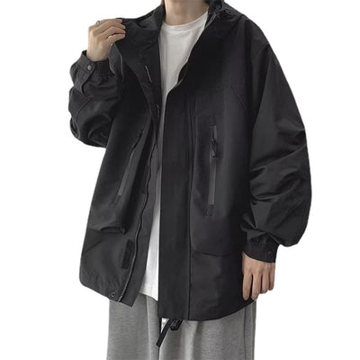 Conjunto de Trabajo Shell Jacket con Gorro y Overol para Hombre - Image 3