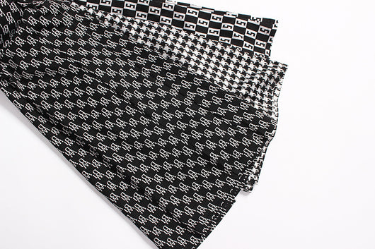 Pantalón Cintura Alta con Letras Estampadas y Aberturas - Image 16