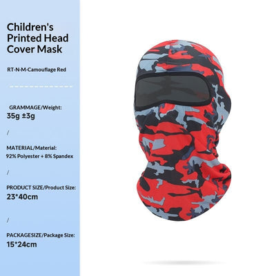 Máscara Protectora Deportiva Infantil para Ciclismo y Actividades al Aire Libre - Image 18