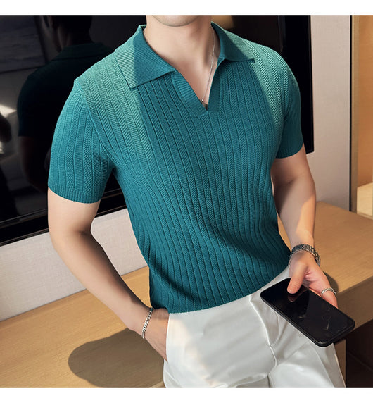 Camiseta Polo Ligera de Manga Corta para Hombre - Image 19