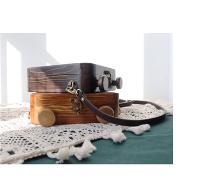 Bolsa de Viaje Retro Gato Literario en Madera - Image 12