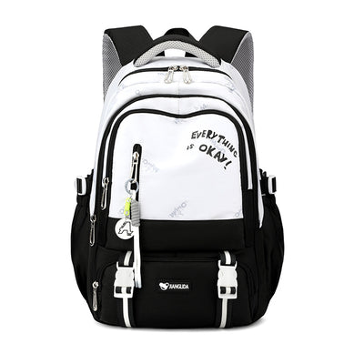 Mochila Escolar de Gran Capacidad Ligera y Moderna - Image 4