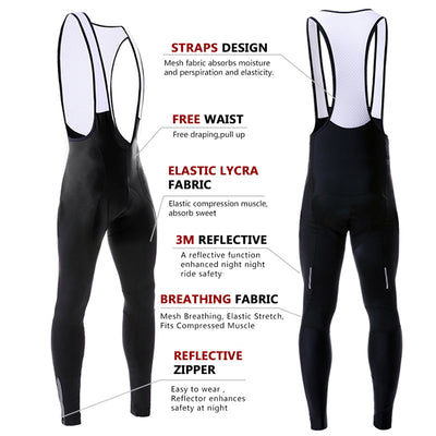 Pantalones Slim Negros con Tirantes Avanzados y Cojín de Silicona - Image 11