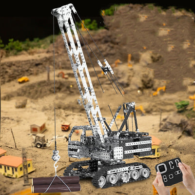 Grúa Oruga Teledirigida 3D de Aleación con Construcción Modular - Image 9