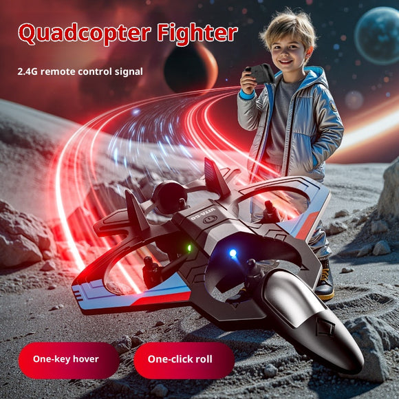 Avión de Control Remoto 4DRC V50 - Modelo Caza Infantil con Tecnología de Vuelo Avanzada