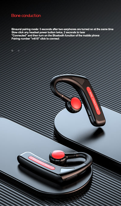 Auriculares Bluetooth de Conducción Ósea - Diseño Ergonómico sin Inserción - Image 12