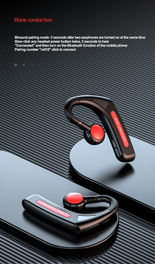 Auriculares Bluetooth de Conducción Ósea - Diseño Ergonómico sin Inserción - Image 12