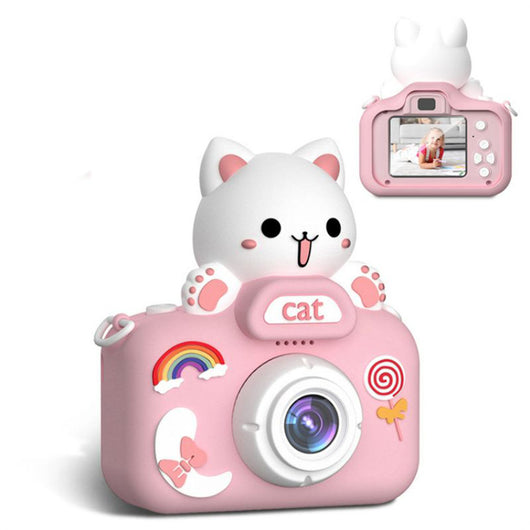 Cámara Digital Infantil Gatito Cabezón - Fotografía para Niños - Image 4