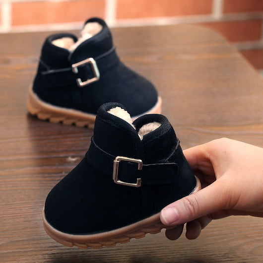 Botas Cortas Cálidas para Niños y Niñas - Impermeables y Antideslizantes - Image 3