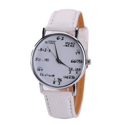 Reloj de Cuarzo Educativo con Símbolos de Suma y Resta para Estudiantes - Image 6