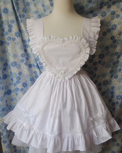 Vestido Maid Lolita con Tirantes Japoneses
