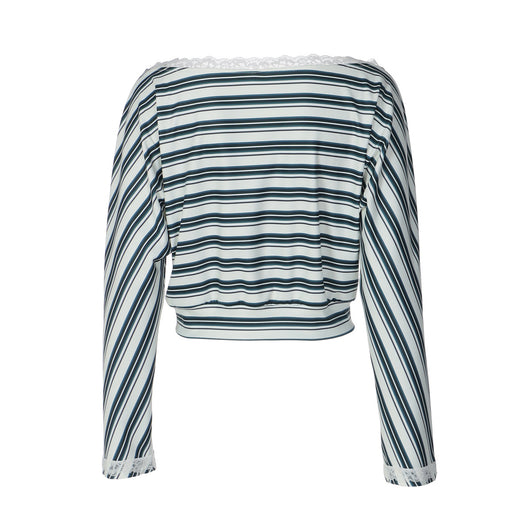 Blusa Tejida con Detalles de Encaje para Mujer - Image 10