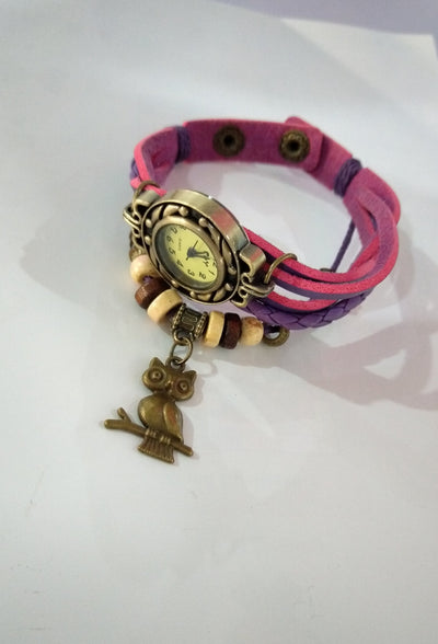 Reloj Pulsera Búho Estilo Coreano para Mujer - Image 17