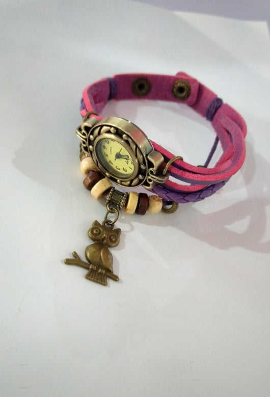 Reloj Pulsera Búho Estilo Coreano para Mujer - Image 17