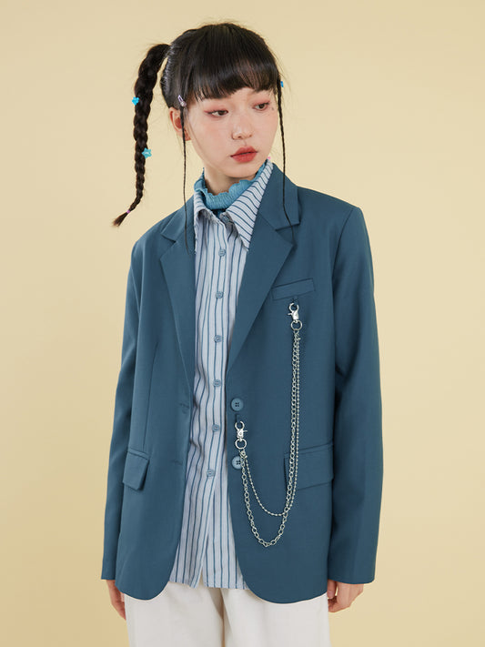 Blazer Otoñal Suelto y Casual para Mujer
