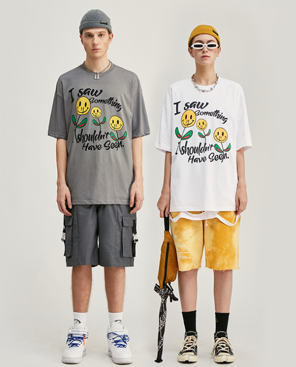 Playera de Manga Corta Casual