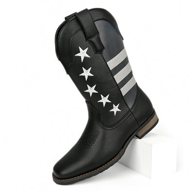 Bota Vaquera Occidental Estrella de Cinco Puntas para Hombre - Image 16