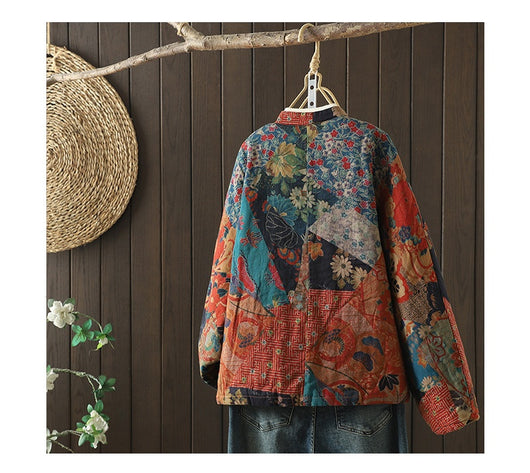 Cardigan Artístico de Algodón para Mujer - Abrigo Retro Otoño Invierno - Image 21
